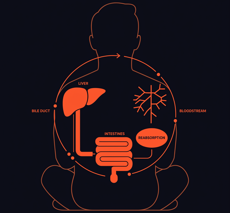 Your Liver Dumps. Your Bloodstream Carries It Everywhere — Including There.